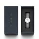 Daniel Wellington hodinky Petite Sterling 28 mm Silver