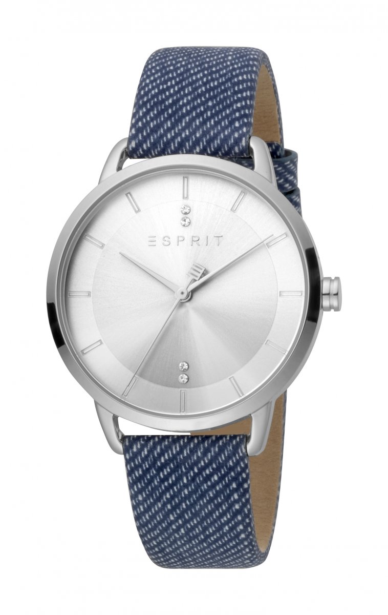 Hodinky ESPRIT-ES Macy Blue Silver