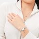 stylovy ocelovy naramek se trpytivou kulickou pave dw00400656 248008360121241