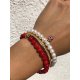 WCHCO 155 WCHCO 174Damsky naramok NIALAYA PERLA A RED EVIL EYE