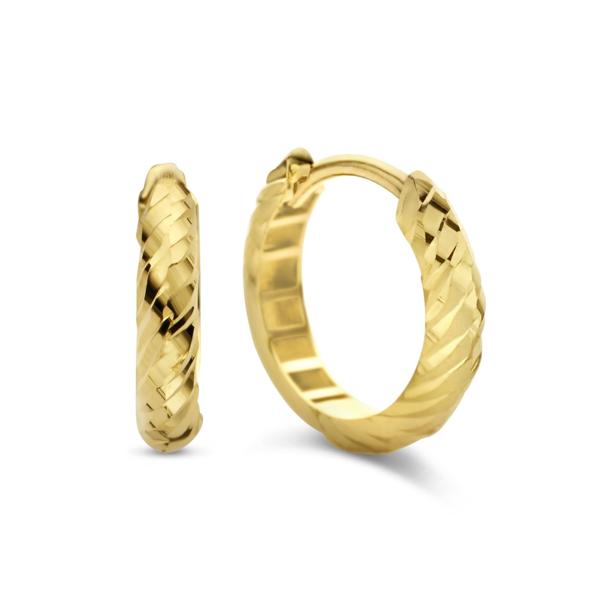 Zlaté náušnice NEW BLING GOLD 9NBG-0549